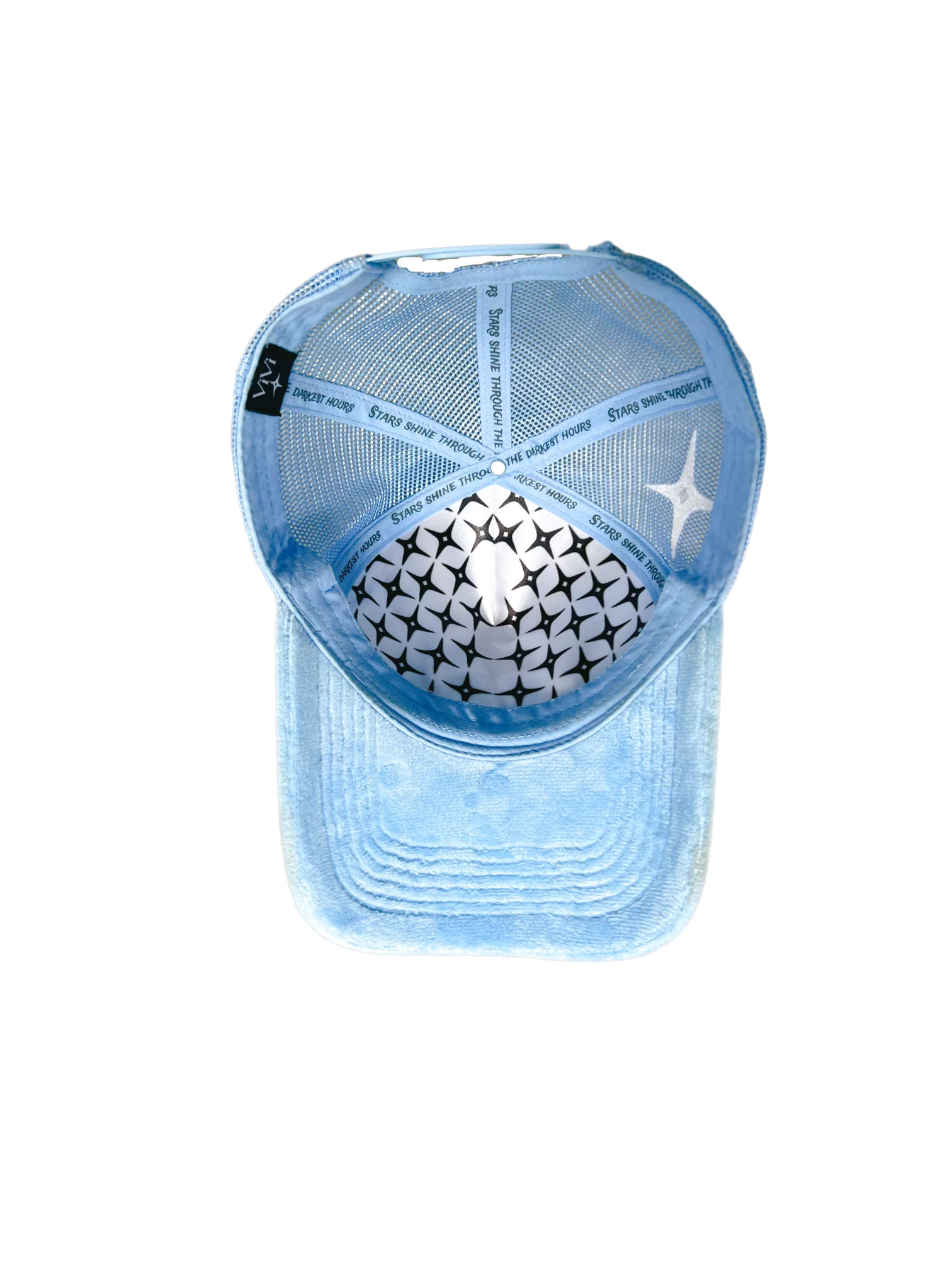 ViVi Velvet Blue Trucker Hat "66"