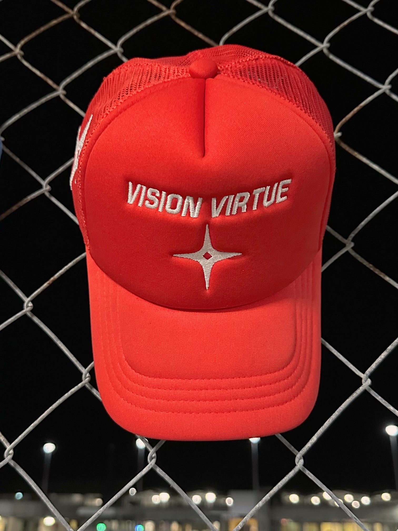 ViVi Red Trucker Cap